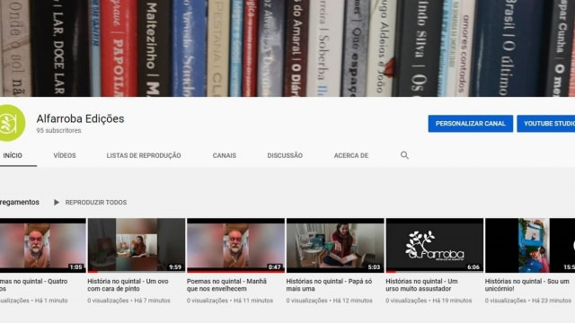 Canal Youtube - Alfarroba