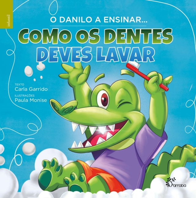 O Danilo a ensinar... como os dentes deves lavar
A Carlota a ensinar... a roda alimentar