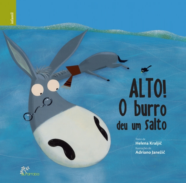 Alto! O burro deu um salto